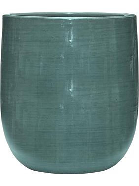 Кашпо Plain striped darcy aqua