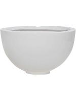 Кашпо Fiberstone peter m glossy white D30 H18 см