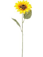 Подсолнух желтый искусственный W13 H62 см Подсолнух желтый искусственный W13 H62 см