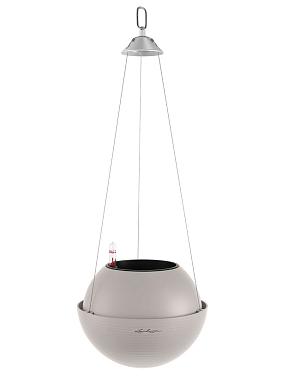 Кашпо подвесное Lechuza Bola Color 23 бежевый