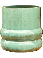 Кашпо Adagio pot reactive green D32 H32 см