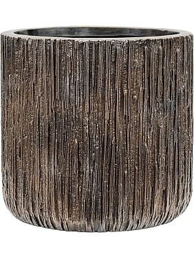Кашпо Baq luxe lite universe waterfall cylinder bronze Кашпо Baq luxe lite universe waterfall cylinder bronze
