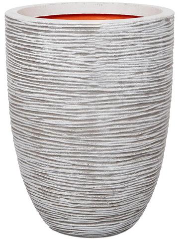 Кашпо Capi nature rib nl vase elegant low ivory Кашпо Capi nature rib nl vase elegant low ivory