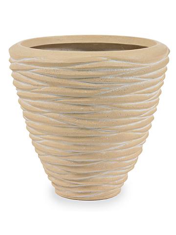 Кашпо Polystone couple seaside natural white Кашпо Polystone couple seaside natural white