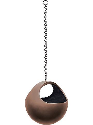 Кашпо подвесное Baq gradient hanging basket matt coffee