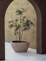 Кашпо Ruvido organic low sand D80 H40 см