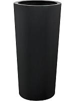 Кашпо Argento vase black D36 H68 см