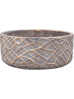 Кашпо Denzel bowl shiny concrete