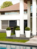 Кашпо Otium olla white D60 H70 см