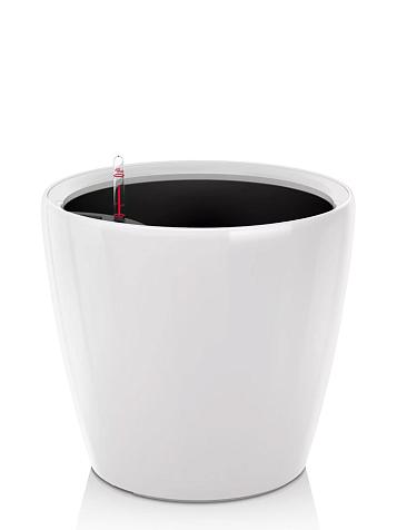 Кашпо Ola Dom Couple Deluxe 35 (16л) белый лакированный
