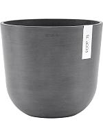 Кашпо Ecopots oslo 25 grey D25 H22 см