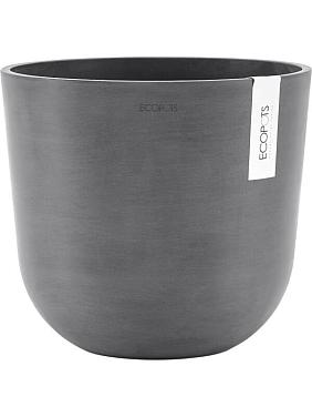 Кашпо Ecopots oslo 25 grey Кашпо Ecopots oslo 25 grey