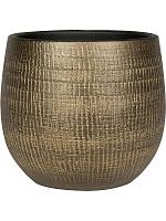 Кашпо Ryan pot shiny gold D26 H26 см