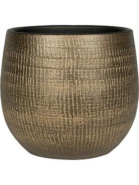 Кашпо Ryan pot shiny gold Кашпо Ryan pot shiny gold