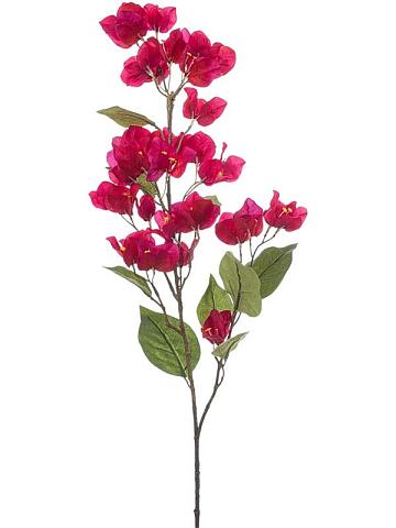 Бугенвиллия ветвь с цветами искусственная Бугенвиллия ветвь с цветами искусственная