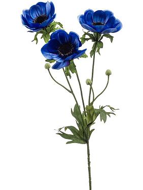 Анемон синий искусственный Анемон синий искусственный