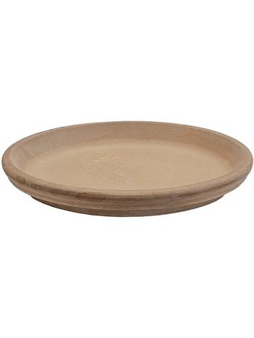 Поддон  Terra cotta saucer grey