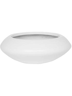 Кашпо Fiberstone tara s matt white Кашпо Fiberstone tara s matt white
