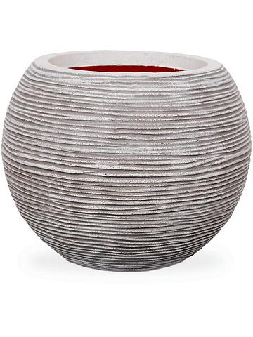 Кашпо Capi nature rib nl vase ball ivory Кашпо Capi nature rib nl vase ball ivory