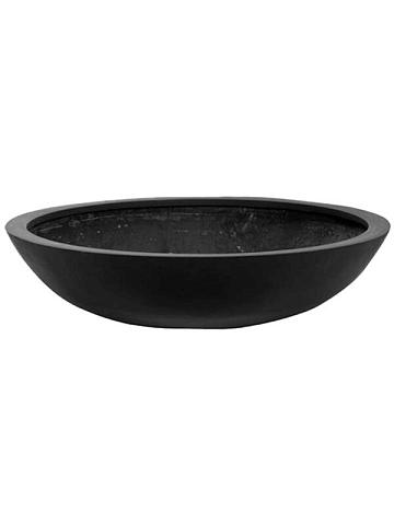 Кашпо Fiberstone jumbo bowl m black Кашпо Fiberstone jumbo bowl m black