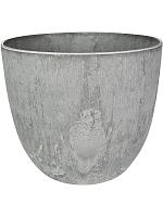 Кашпо Artstone bola pot grey D23 H20 см
