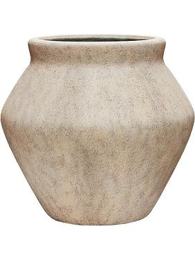 Кашпо Mineral fleuri s travertine beige Кашпо Mineral fleuri s travertine beige