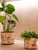 Кашпо Designed by lammie pot safari wildlife D13 H12 см