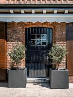 Кашпо Otium quadris anthracite L44 W44 H44 см Кашпо Otium quadris anthracite L44 W44 H44 см