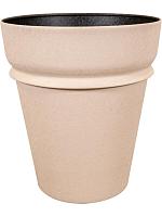 Кашпо Ilvy pot sand D30 H34 см