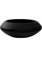 Кашпо Fiberstone tara s black D40 H15 см