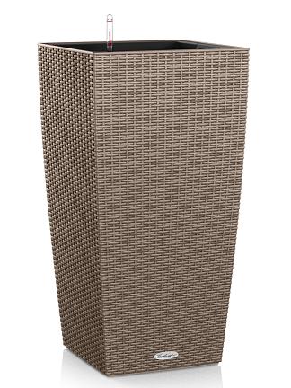 Кашпо Lechuza Cubico Cottage (бежевый)