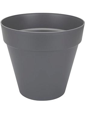 Кашпо Loft urban round with wheels anthracite