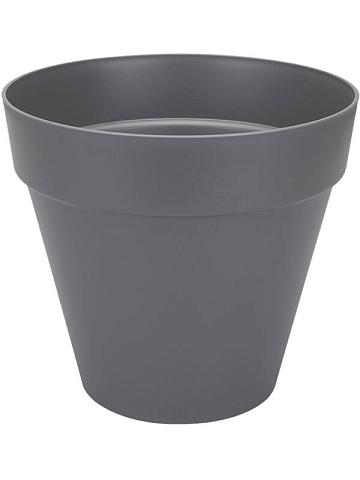 Кашпо Loft urban round with wheels anthracite Кашпо Loft urban round with wheels anthracite