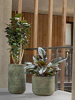 Кашпо Mont blanc planter camo green D45 H38 см