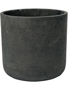 Кашпо Rough charlie l black washed Кашпо Rough charlie l black washed