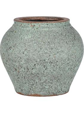 Кашпо Mediterranean zeus s, rustic green