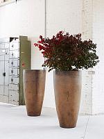 Кашпо Plain partner sepia D56 H110 см