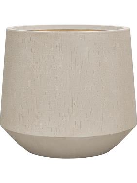 Кашпо Baq raindrop darcy beige