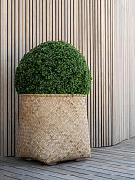 Кашпо Bohemian zayn xl bamboo D75 H80 см Кашпо Bohemian zayn xl bamboo D75 H80 см