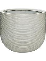 Кашпо Ridged horizontally cody l cement D42 H37 см