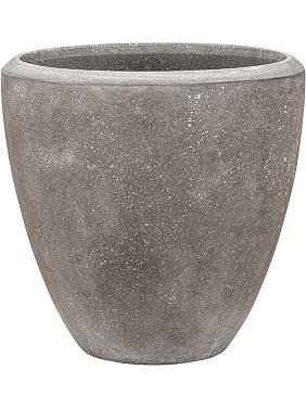 Кашпо Baq polystone plain couple grey Кашпо Baq polystone plain couple grey