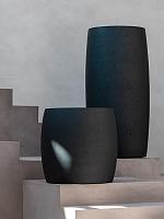 Кашпо Grigio modern pot anthracite D55 H55 см
