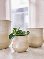 Кашпо Linden orchidpot white D22 H21 см