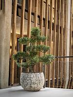 Кашпо Baq atlas balloon white D90 H67 см