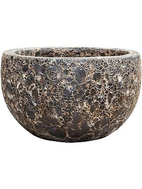 Кашпо Baq lava bowl relic black Кашпо Baq lava bowl relic black