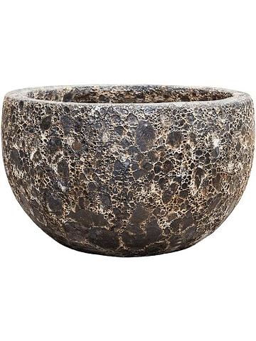 Кашпо Baq lava bowl relic black Кашпо Baq lava bowl relic black