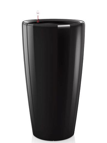 Кашпо Ola Dom Partner Deluxe 40 (31л) черный лакированный