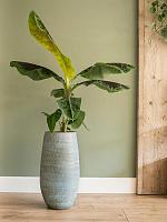 Кашпо Ryan pot high shiny blue D27 H50 см