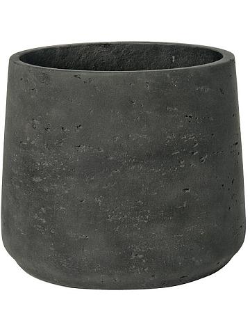 Кашпо Rough patt xl black washed Кашпо Rough patt xl black washed