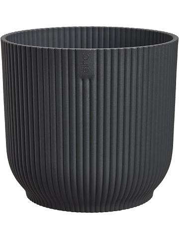Кашпо Vibes fold round anthracite